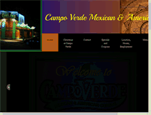 Tablet Screenshot of campoverde.us